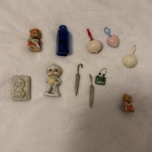 vintage shadow box miniatures lot